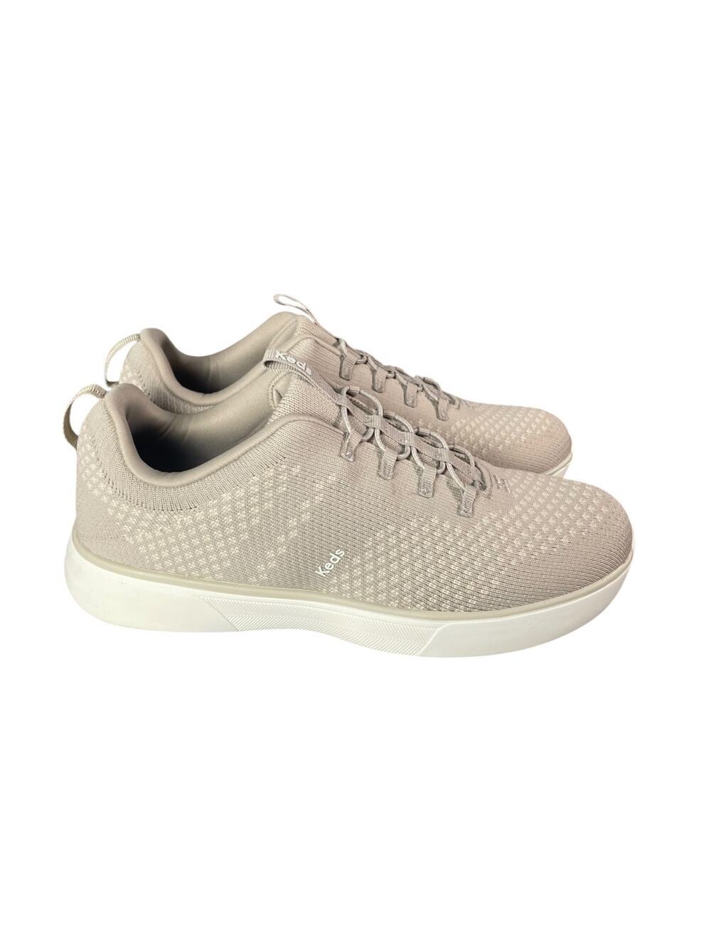 Keds Women’s Blisswalk Knit Slip On Taupe Lightweight Sneakers Size-9M